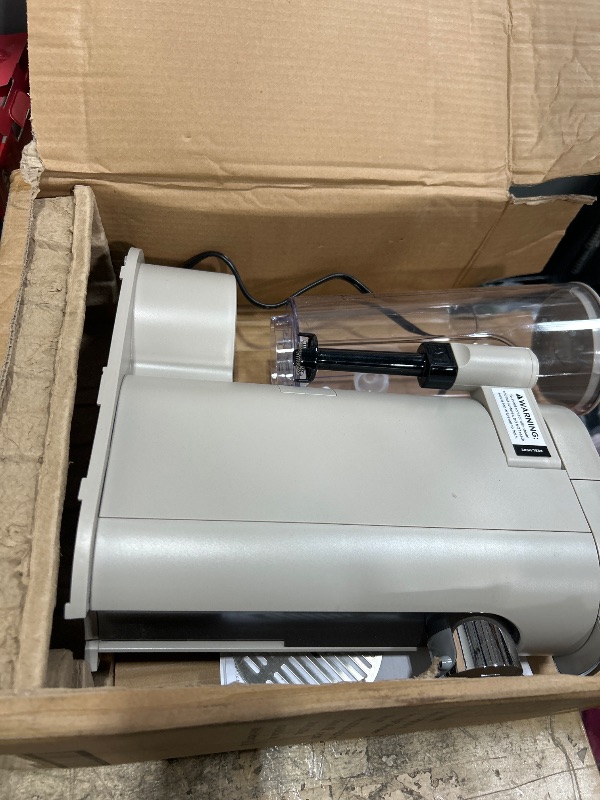 Photo 1 of ***********NONFUNCTIONAL, FOR PARTS ONLY**************
Ninja Pod & Grounds Specialty Single-Serve Coffee Maker, K-Cup Pod Compatible, Brews Grounds, Compact Design, Built-In Milk Frother, 56-oz. Reservoir, 6-oz. Cup to 24-oz. Mug Sizes, Stone, PB051ST