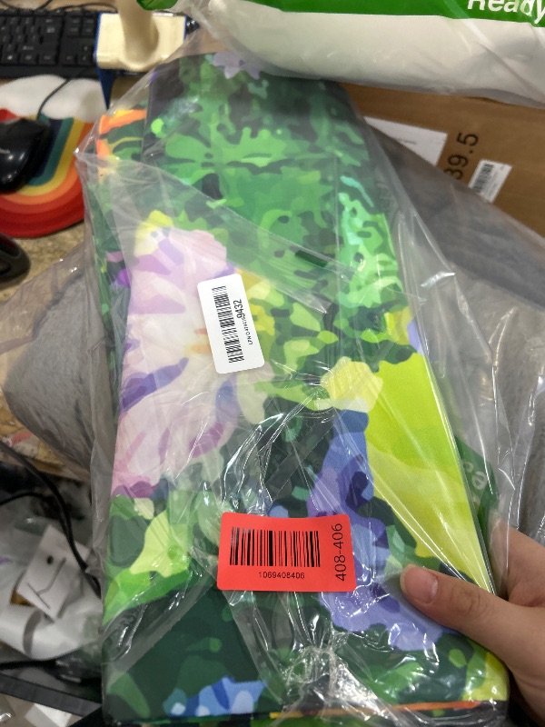 Photo 1 of 10X8ft Fairy Tale Backdrop Enchanted Woodland Spring Butterfly Mushroom Colourful Flower Fairy Forest Road Princess Birthday Baby Shower Photography Background Banner Photo Shoot Props