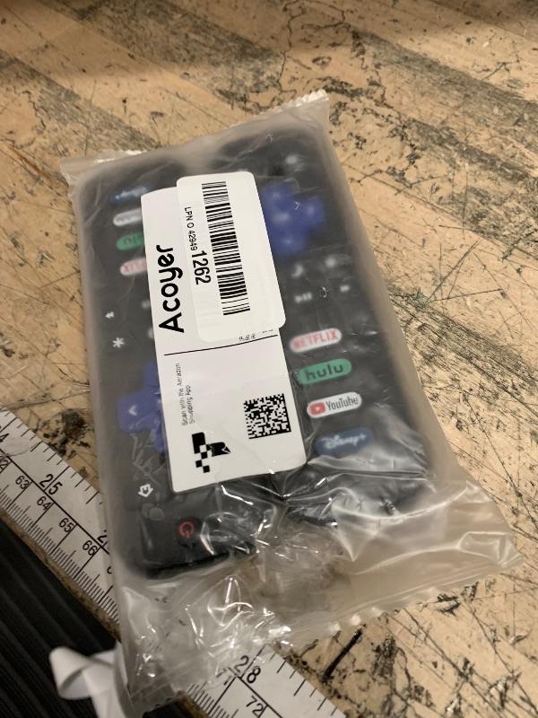 Photo 1 of (Pack of 2) Replacement Remote Control Only for Roku TV, Compatible for TCL Roku/Hisense Roku/Onn Roku/Sharp Roku/Element Roku/Westinghouse Roku/Philips Roku Smart TVs (Not for Roku Stick and Box)