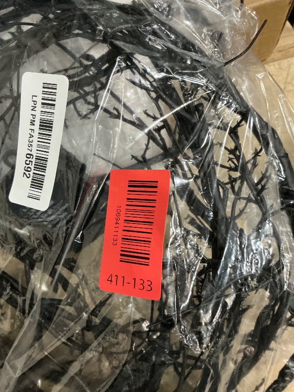 Photo 1 of [8 Modes & Timer] 6Ft 54 LED Halloween Willow Vine Twig Garland with Lights - Purple Orange Waterproof Battery Operated Indoor Wall Door Fireplace Mantle Decorations ASIN B