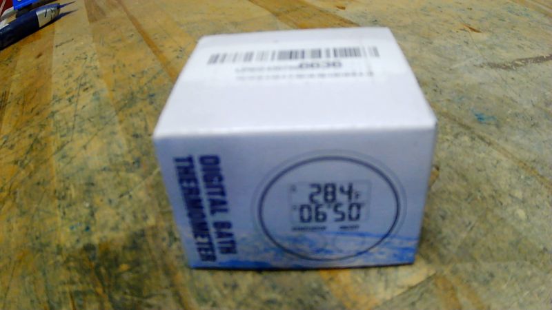 Photo 1 of 2-in-1 Ice Bath Thermometer with Timer, Cold Plunge Thermometer for Ice Bath Floating, -4?~158?? IPX7 Waterproof