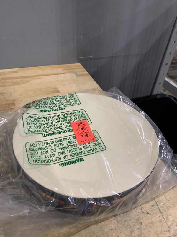 Photo 1 of 10 '' Wooden Sheepskin Ocean Drum, Simulating The Sound Of Waves, Sound Energy Wave Drum, Sound Healing Instrument, Yoga Meditation?For Sound Healing