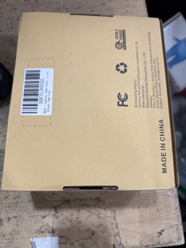 Photo 1 of *************Missing Middle Strap***********
Comfort Head Strap with Battery for Meta Quest 3/Quest 3s, 8000mah Fast Charging Battery Pack, BUSQUEDA Adjustable and Balance Headset Accessories for Extend Play Time