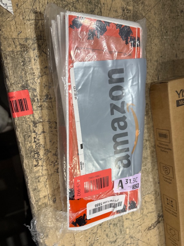 Photo 1 of 200 Pack Wild Game Freezer Bags - 1.5 LB Orange Camouflage Chub Bags for Ground Meat or Venison, Twist Ties to Protect from Freezer Burn