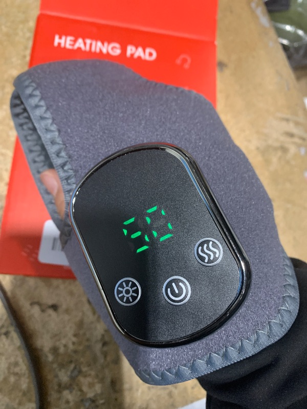 Photo 1 of ***DOESN'T HOLD CHARGE*** Cordless Ankle Massager with Heat, Ankle Heating Pad, USB Rechargeable Heated Brace Wrap Warmer, 5 Heat Levels, 3 Vibration Modes, Auto Shut Off