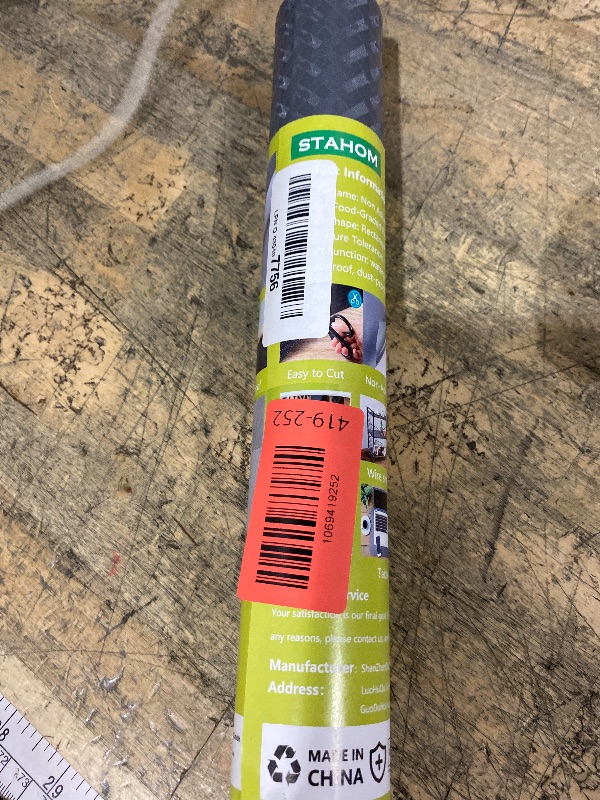 Photo 1 of ***MISSING 50% *** StaHom Shelf Liners for Kitchen Cabinets Refrigerator Liners Waterproof & Oil-Proof Kitchen Cupboard Liner Plastic Drawer Mats EVA Material Non Adhesive Fridge Liner for Shelves Gray 11.8 x 59 Inch