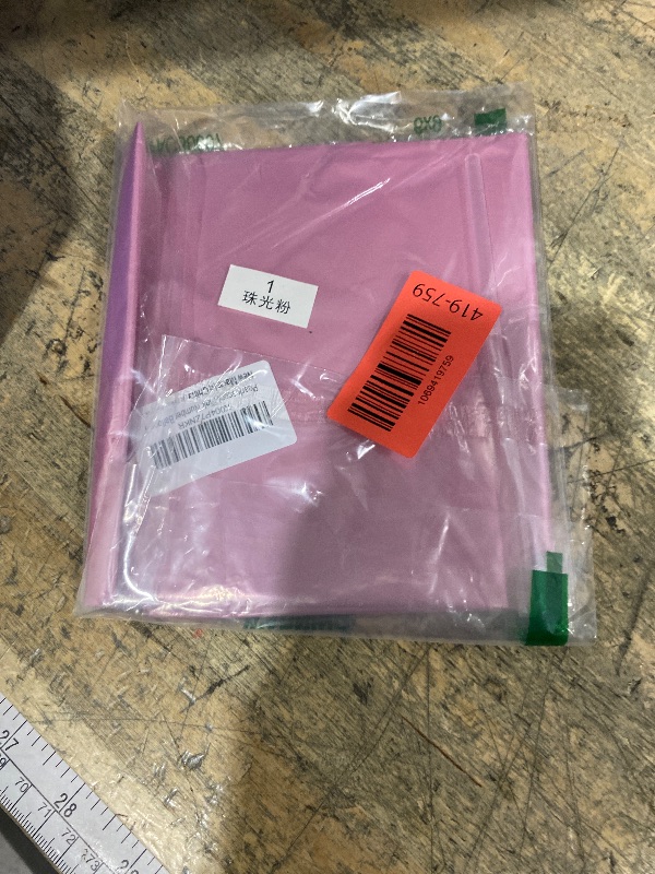 Photo 1 of 1 Balloon - Pearlescent Pink Birthday Number Balloons, 40 Inch Large Foil Balloons for Men Women Boys Girls Pearlescent Pink Themed Birthday Decorations