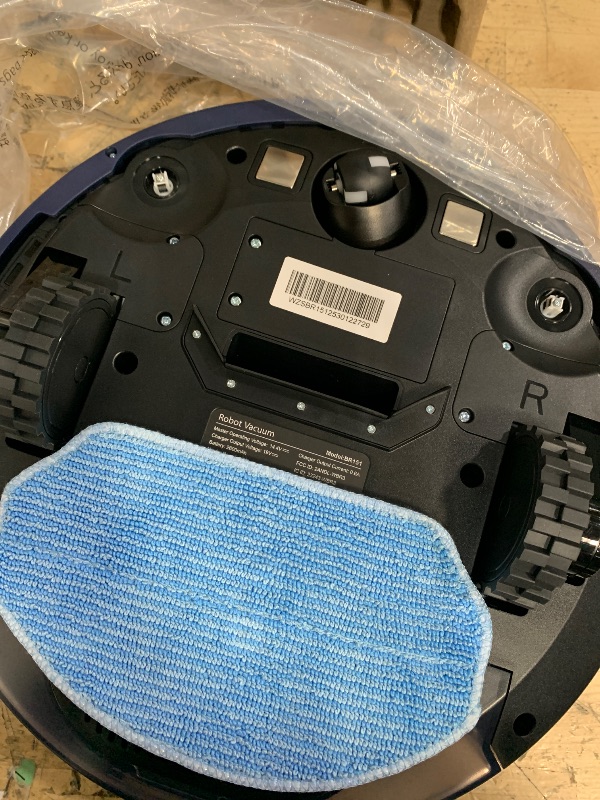 Photo 1 of (used, untested)ZCWA Robot Vacuum and Mop Combo,2.4GHz WiFi Link Vacuum Robot,4 Cleaning Mode Robotic Vacuums Cleaner,APP/Remote Aspiradora Robot,Self-Charging Robot Vacuum for Pet Hair,Stains,Carpets,Corner