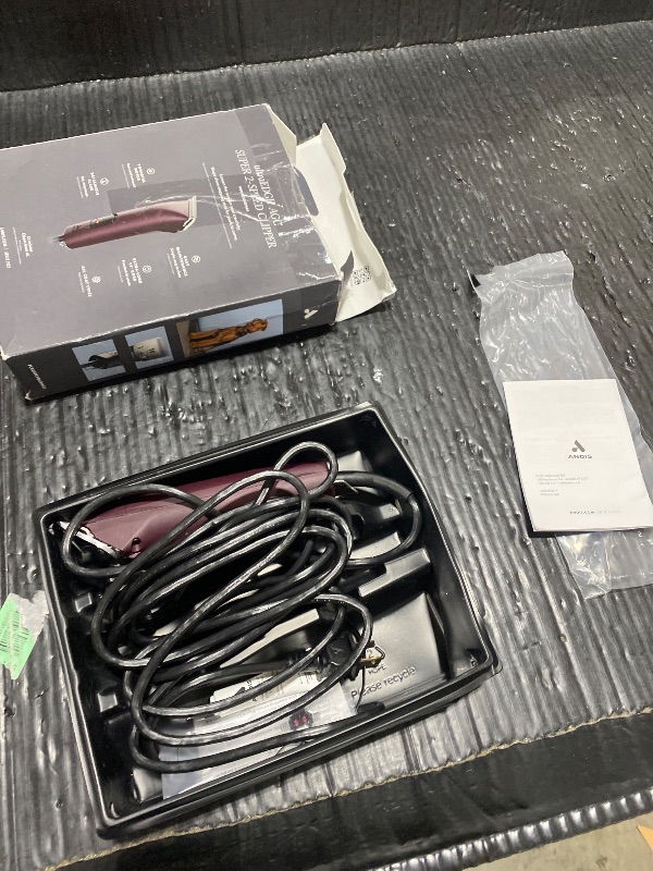 Photo 1 of Andis 22685 Professional UltraEdge Super 2-Speed Detachable Blade Clipper – Rotary Motor with Shatter-Proof Housing, Runs Calm & Silent, 14-Inch Cord - For All Coats & Breeds - 120 Volts, Burgundy