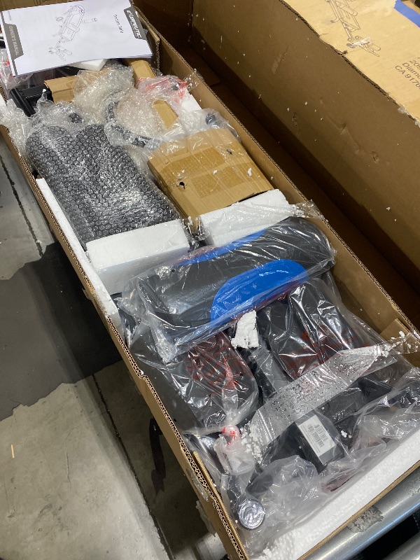 Photo 1 of Exerpeutic Alternative Inversion Traction Table - Provides Lower Back Pain Relief Without Going Upside Down - Portable Spine Stretcher Bed for Home - 350 Lb. Capacity - Blue/Black