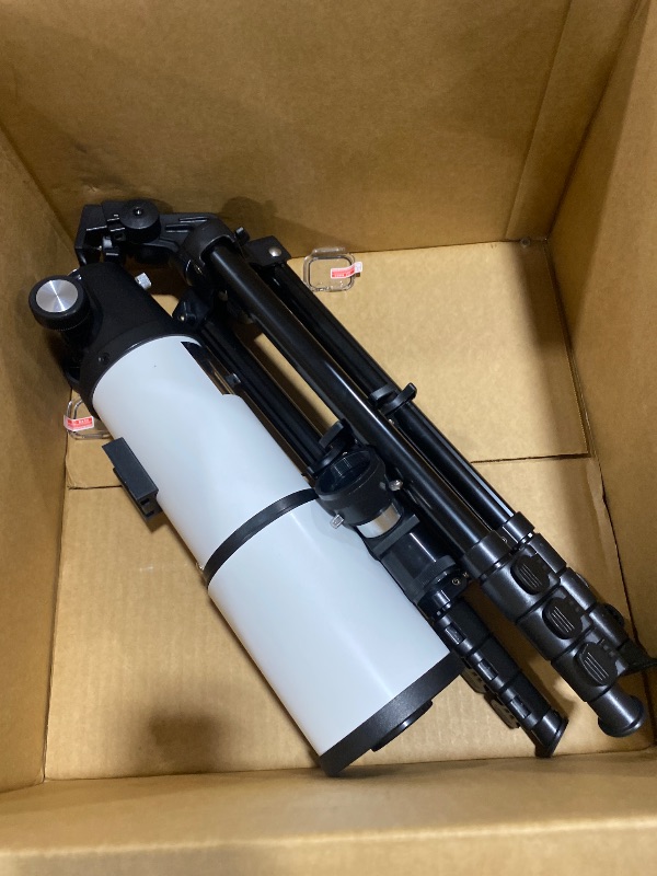 Photo 1 of Telescopes for Adults Astronomy, 80mm Aperture 600mm Refractor Telescope for Kids & Beginners, Compact and Portable Travel Telescopio with Backpack