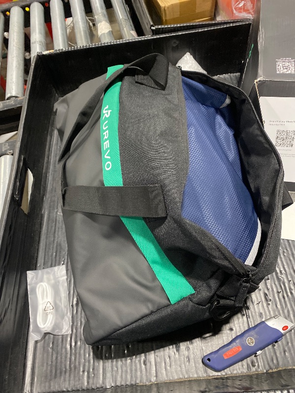 Photo 1 of UREVO Smart Leg Recovery PT Pro, AI-Powered Tech Rechargeable Air Compression Massager Boots for Circulation, Smart Pain Senser and Foot Muscle Recovery to Athletes After Summer Sports, Blue