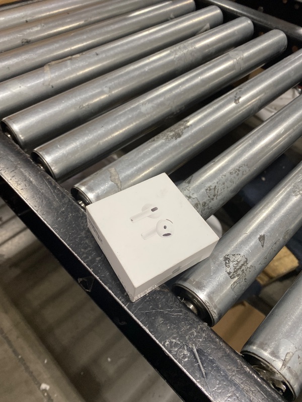 Photo 1 of Apple AirPods 4 Wireless Earbuds, Bluetooth Headphones, Personalized Spatial Audio, Sweat and Water Resistant, USB-C Charging Case, H2 Chip, Up to 30 Hours of Battery Life, Effortless Setup for iPhone