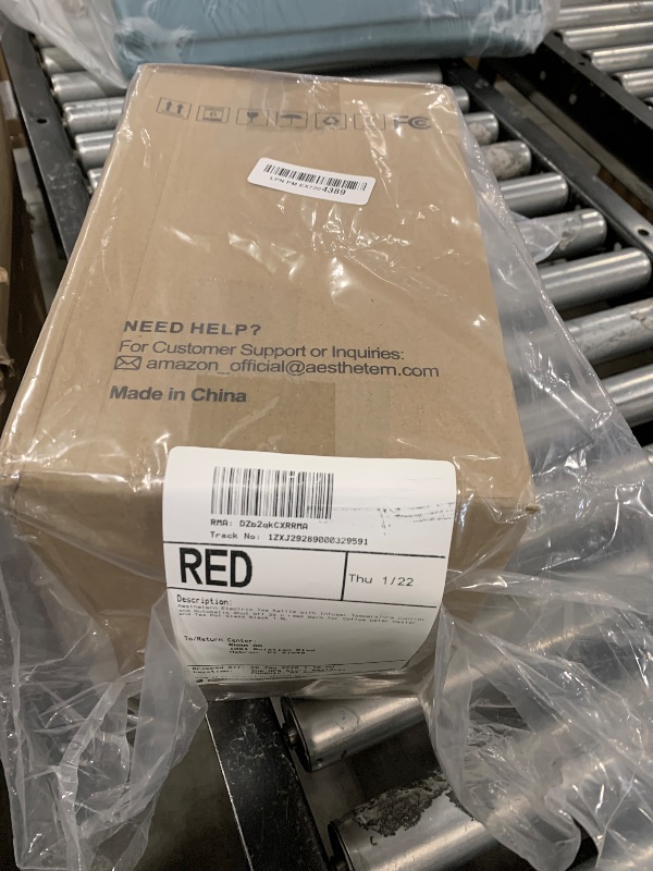 Photo 1 of Aesthetern Electric Tea Kettle with Infuser Temperature Control and Automatic Shut Off 24 H Keep Warm for Coffee Water Heater and Tea Pot Glass Black 1.5L