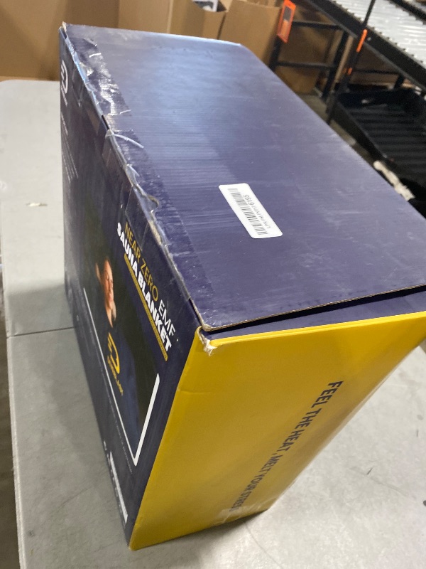 Photo 1 of DIVEBLAST Near Zero EMF Far Infrared Sauna Blanket for Home — 71”x 35.6” Portable Infrared Sauna Bag for Weight Loss and Detox — Detoxify, Cleanse and Burn Up to 600 Calories per Session — Dark Blue