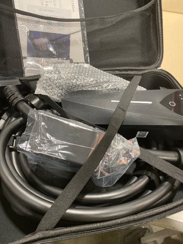 Photo 1 of Lectron Level 1/2 (8A - 40A) J1772 Portable EV Charger - Dual-Level Electric Vehicle Charging Station with NEMA 14-50/5-15 Plug - Compatible with All J1772 EVs