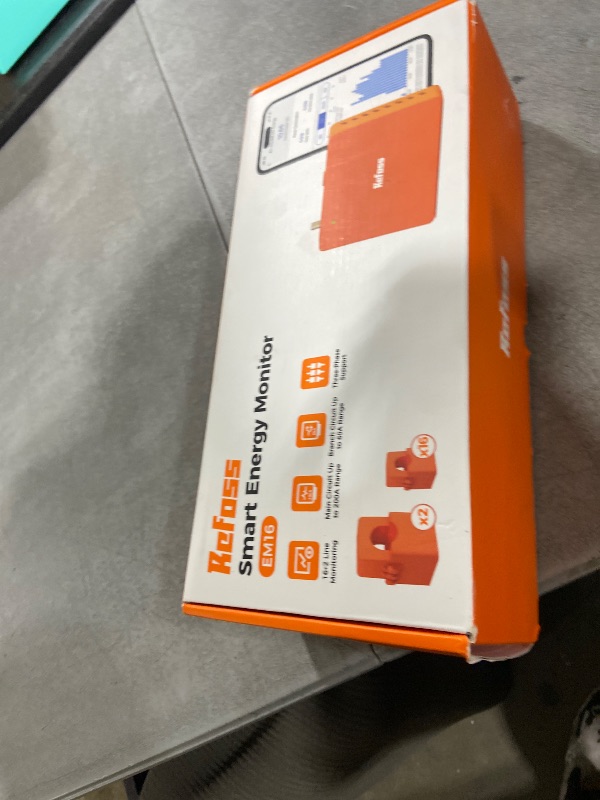 Photo 1 of Smart Home Energy Monitor Supports Home Assistant, Real-Time Accurate Energy Consumption Tracking, Electricity Usage Monitor with 16x60A Circuit Sensor, 36-Month History, Solar Metering, ETL Certified