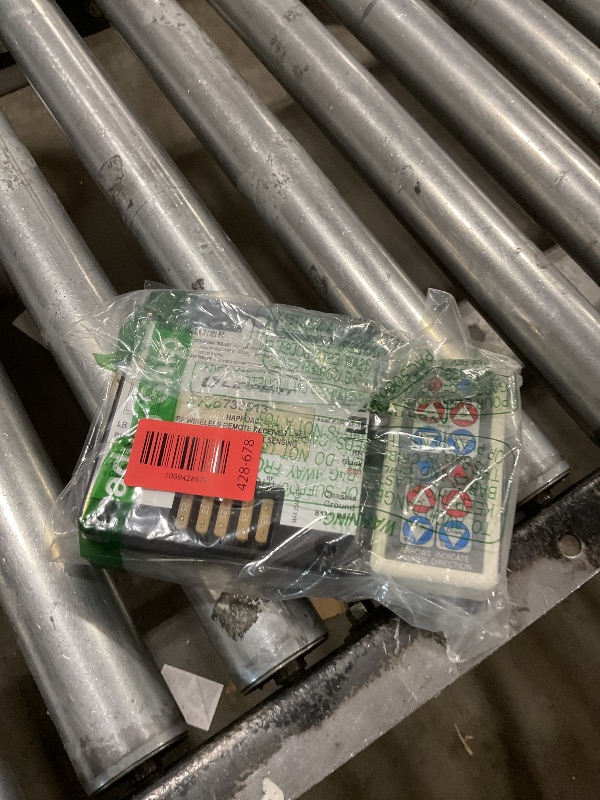 Photo 1 of HAPPIJAC-733540 Wireless Upgrade Kit - CCS Upgrade Kit - Remote Controller and Wireless Logic Board - White