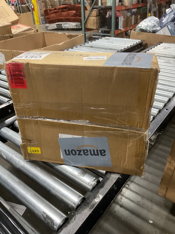 Photo 1 of UNITSTAGE 6 Tier Rotating Vertical Shoe Rack Tower, Wooden Shoe Storage Organizer with Hooks, Sturdy Metal Narrow Shoe Shelf for 18-24 Pairs, Vertical Shoe Organizer for Closet Entryway, Rustic Brown