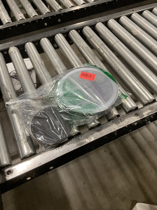 Photo 1 of Makeup Mirror with Lights, 1x/20x 360° Rotation Vanity Mirror, Brightness Adjustable Lighted Makeup Mirror with Magnification, 5000 mAh Rechargeable Double Sided Mirror with 3 Colors, Gift for Women