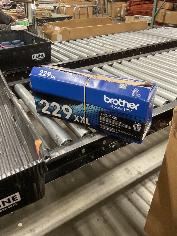 Photo 1 of Brother Genuine TN229XXLBK Black Super High Yield Printer Toner Cartridge - Print up to 4,500 Pages(1), Compatible with HL-L3295CDW, HL-L8245CDW, MFC-L3780CDW, and MFC-L8395CDW Printers
