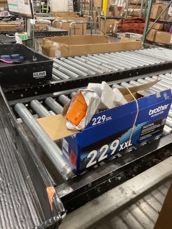 Photo 1 of Brother Genuine TN229XXLBK Black Super High Yield Printer Toner Cartridge - Print up to 4,500 Pages(1), Compatible with HL-L3295CDW, HL-L8245CDW, MFC-L3780CDW, and MFC-L8395CDW Printers