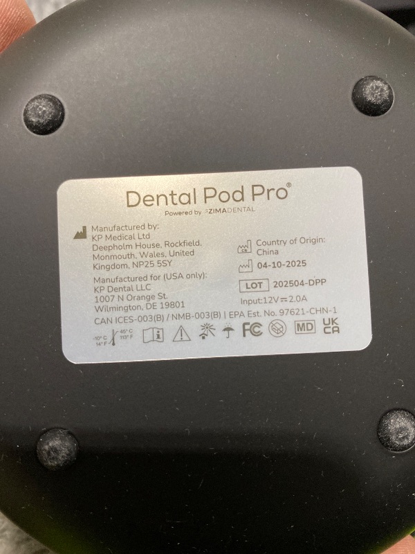 Photo 1 of Zima Dental Pod PRO: New Ultrasonic Retainer Cleaner Machine. Market-Leading, Best Aligner Cleaner, Nightguard Cleaner, Mouthguard Cleaner, Denture Cleaner, Ultrasonic Cleaner for Oral Dental Care