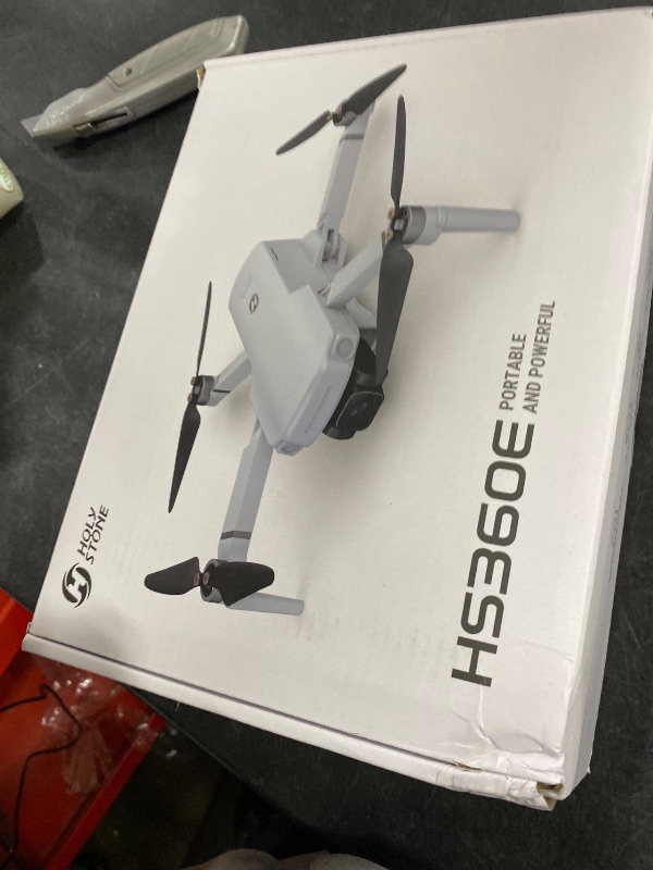 Photo 1 of Holy Stone HS360E GPS EIS Drones with Camera for Adults 4K, 249g FAA Compliant Lightweight Foldable FPV RC Quadcopter Drone with 1200W Sensor, 20000ft Range, Auto Return, Follow Me, Upgraded HS360S
