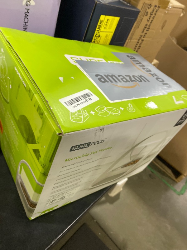 Photo 1 of Sure Petcare -SureFlap - SureFeed - Microchip Pet Feeder - Selective-Automatic Pet Feeder Makes Meal Times Stress-Free, Suitable for Both Wet and Dry Food - MPF001