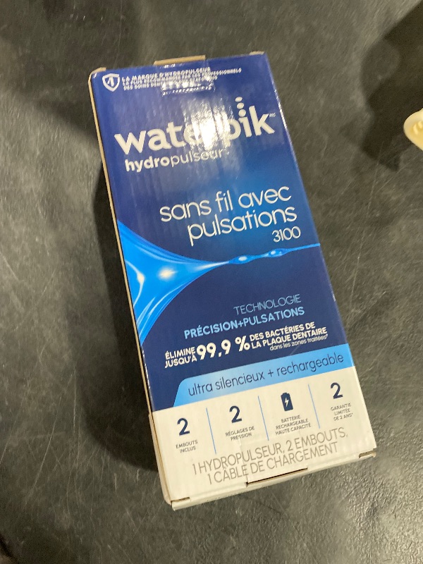 Photo 1 of ******MISSING PARTS*****
Waterpik Cordless Pulse Rechargeable Portable Water Flosser for Teeth, Gums, Braces Care and Travel with 2 Flossing Tips, Waterproof for Shower Use, ADA Accepted, WF-20 Pink, Packaging May Vary