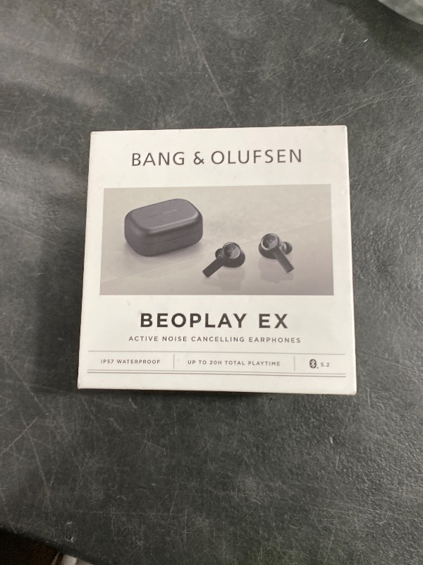 Photo 1 of Bang & Olufsen Beoplay EX - Wireless Bluetooth Earphones with Microphone and Active Noise Cancelling, Waterproof, 20 Hours of Playtime