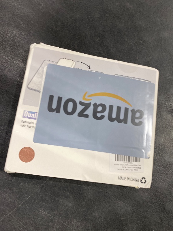 Photo 1 of Varikke for iPhone 16 Pro Max Wallet Case Detachable with RFID Blocking Card Holder for Women, Glitter Leather Strap Magnetic Flip Wallet Removable Phone Case for iPhone 16 Pro Max 6.9", Rose Gold