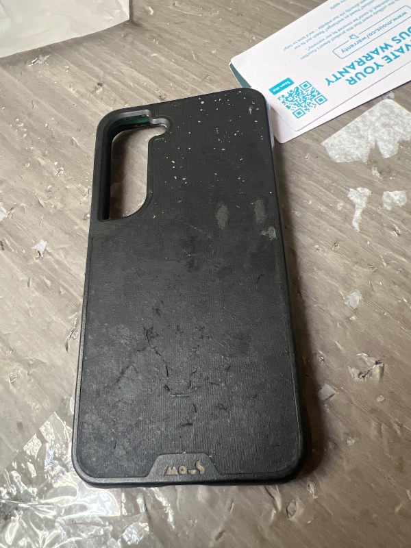 Photo 1 of **USED** Mous for Samsung Galaxy S25 Ultra Case MagSafe Compatible - Limitless 6.0 - Black Leather - Protective Shockproof Phone Cover