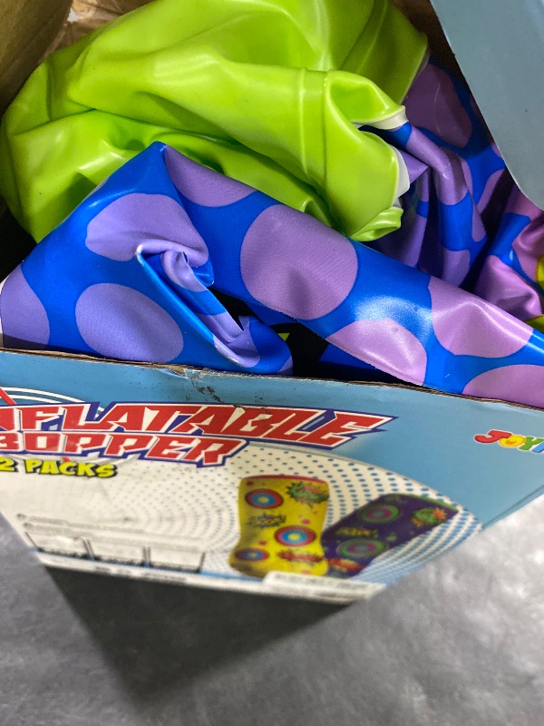 Photo 1 of 2 Pack Inflatable Bopper, 47 Inches Kids Punching Bag with Bounce-Back Action, Inflatable Punching Bag for Kids Presents