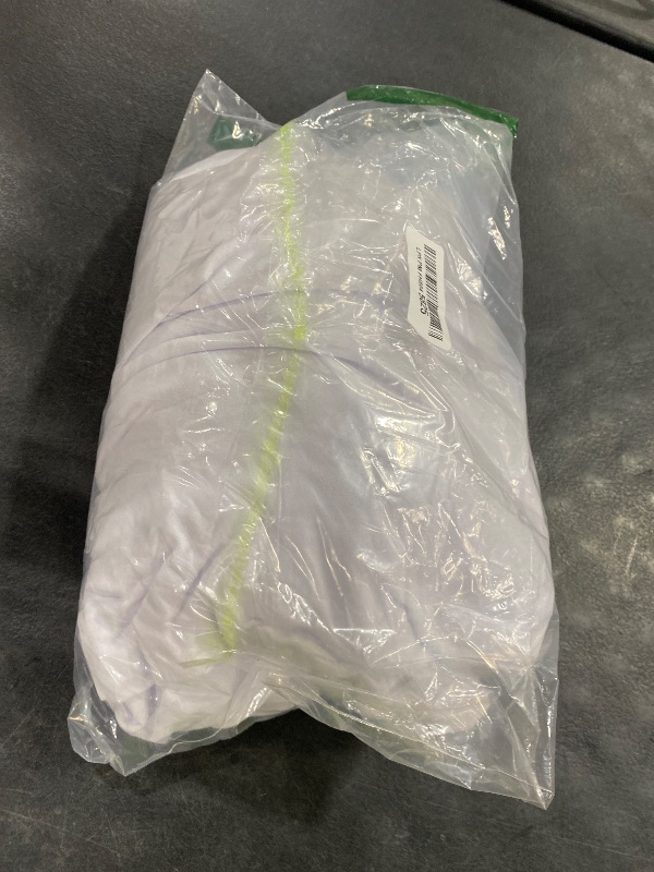 Photo 1 of Smiry Spandex Tablecloth, Elastic Fitted Stretch Tablecloth for 6FT Rectangle Tables, Waterproof Washable Table Cover Skirt for Outdoor, Wedding, Banquet & Parties (White, 72Lx30Wx30H Inch)