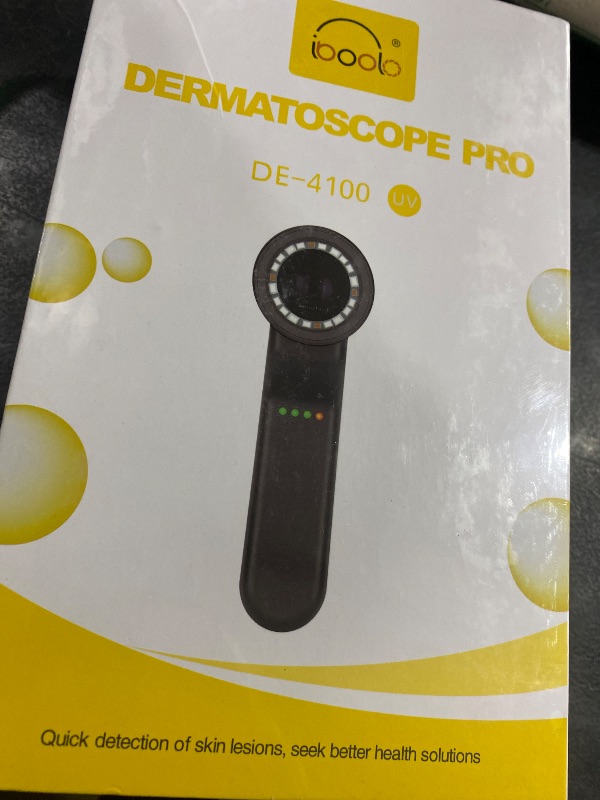 Photo 1 of IBOOLO DE-4100 PRO Advance Professional Polarized Non-Polarized Woods Lamp dermatoscope for Dermatologist