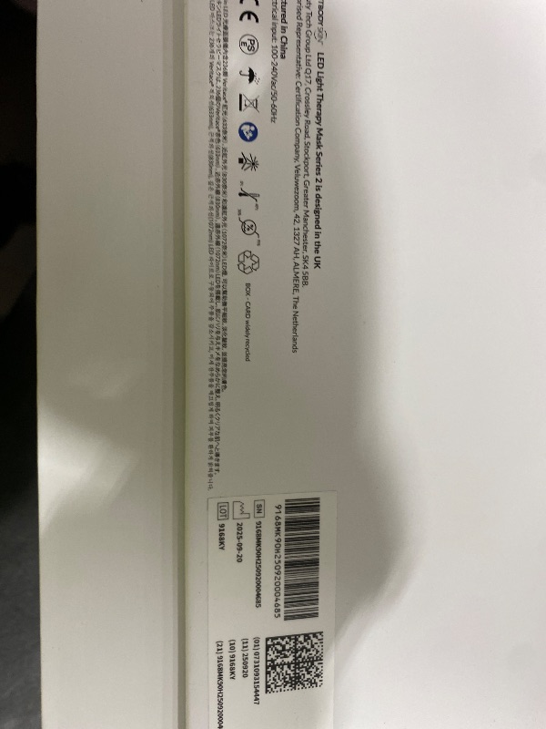 Photo 1 of CurrentBody Skin LED Light Therapy Mask: Series 2