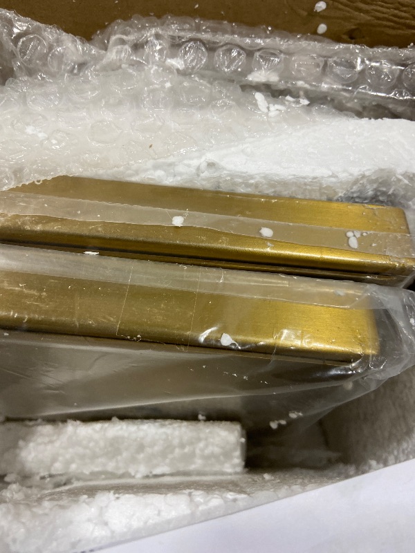 Photo 1 of PERMO Set of 2 Classic Rustic Industrial Wall Sconce Lighting Fixture with Flared White Textile Lamp Shade and Antique Brass Tapered Column Stand, Hardwired, E26 Base