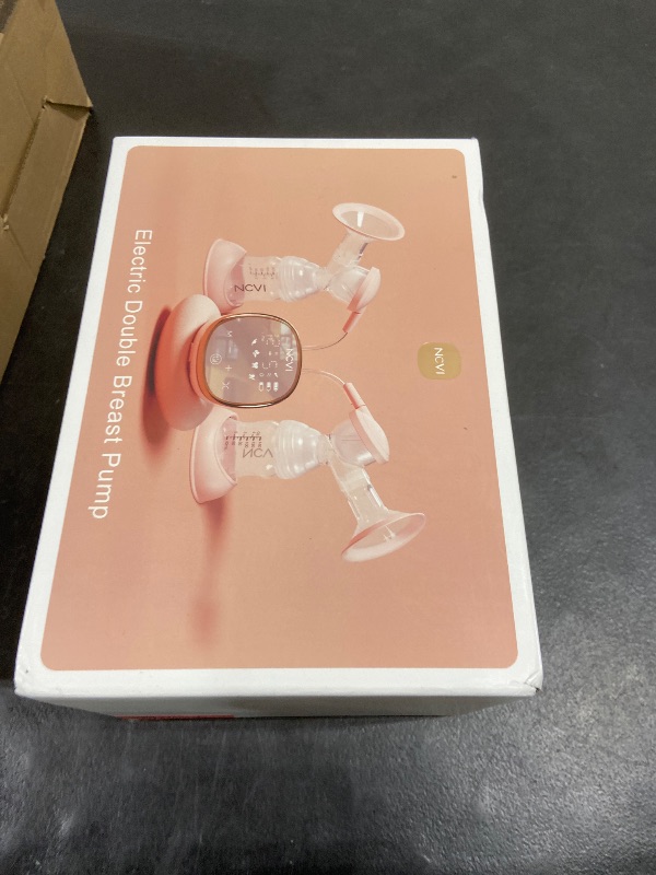 Photo 1 of NCVI Electric Breast Pump 8782, Portable Hospital-Grade Double Pump with 4 Modes & 9 Levels, Anti-Backflow, Rechargeable Quiet Breastfeeding Pump for Efficient Comfortable Use at Home, Work or Travel