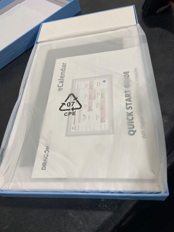 Photo 1 of Digital Calendar Touch Screen 10 Inch, Electronic Calendar Chore Chart for Family Monthly/Weekly/Daily Planner, Smart Calendar for Home Organization, Desk Mount and APP Control