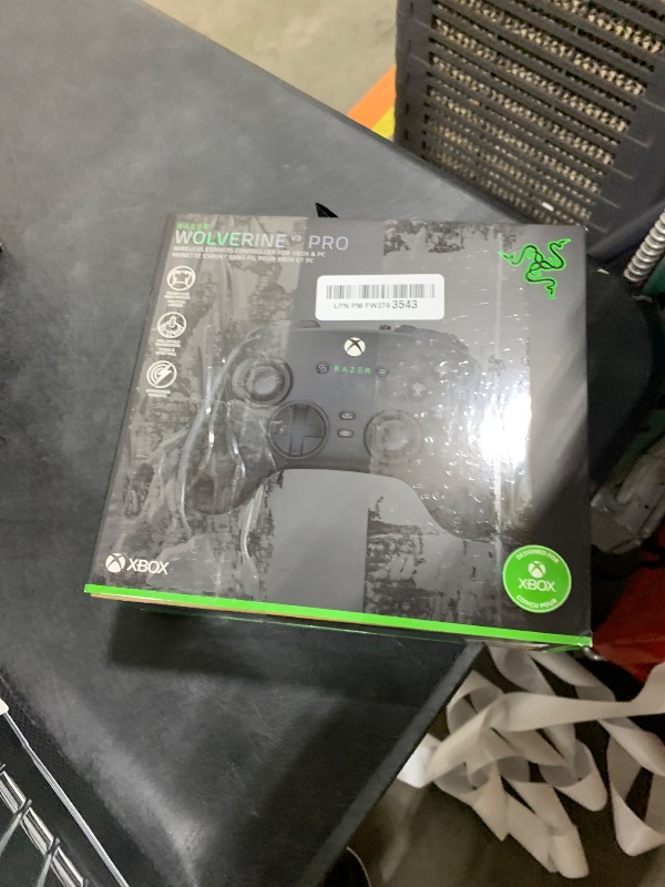 Photo 1 of Razer Wolverine V3 Pro Wireless Gaming Controller: Licensed for Xbox Series X|S, Xbox One, Windows PC - 6 Remappable Buttons - Fast Triggers - Customizable Thumbsticks - Wired Tournament Mode - Black