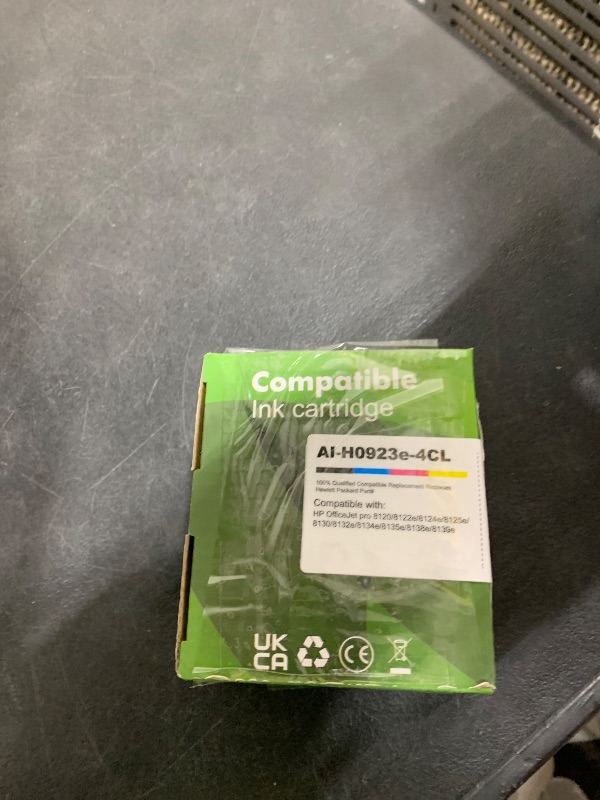 Photo 1 of 923XL 923e Ink Cartridges Combo Pack with chip, High Yield Replacement for HP 923 923e 923XL Ink Work for HP OfficeJet Pro 8135e 8138e 8139e 8122e 8120 8123 8130 8133 Printers (BK/C/M/Y) 4-Pack