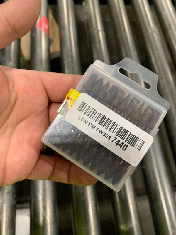 Photo 1 of 10 Pcs (Red) PH2/SL2 Electric Hand Drill Magnetic Double Ended Screwdriver Bits, 1/4 Inch Hex Shank 2.6-inch Length S2 Power Tool