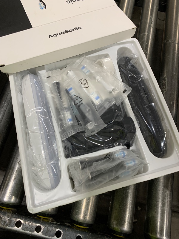 Photo 1 of Aquasonic Duo Series PRO UV - ADA Accepted Electric Toothbrushes with UV Sanitizer - Inductive Charging Base - 5 Modes with Smart Timers - 10 Proflex Brush Heads & 2 Travel Cases