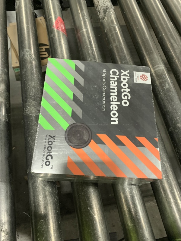 Photo 1 of XbotGo Chameleon AI Auto Sports Action Camera - 4K 60FPS Soccer Camera and Basketball Tracking Camera for Team Sports, Live Streaming, No Subscription, Works with iOS & Android (Pearl Grey)