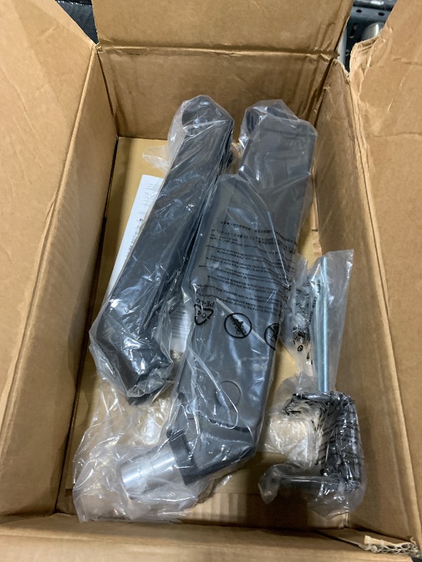 Photo 1 of monTEK Dual Monitor Mount Monitor Arms for 2 Monitors for 17 to 35 Inch Curved Screen Holds 35 Lbs Adjustable Heavy Duty Monitor Desk Mount Cable Management, VESA 75/100mm,MA1007BK-D