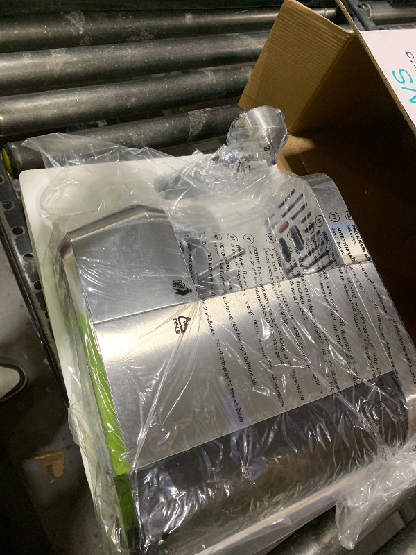 Photo 1 of CASABREWS 3700 Essential Espresso Machine 20 Bar, Stainless Steel Cappuccino & Latte Machine with Steam Frother for Home, 43.9oz Water Tank, Coffee Gift for Women & Men, Silver