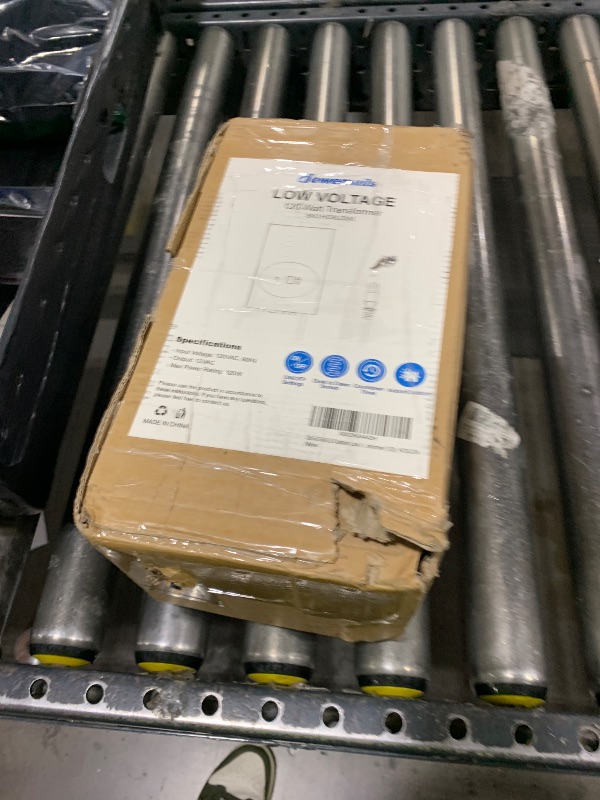 Photo 1 of DEWENWILS 120W Low Voltage Landscape Transformer, Outdoor Transformer with Timer and Photocell Sensor, 120V AC to 12V AC, Weatherproof, for LED Lighting, Spotlight, Pathway Light, ETL Listed