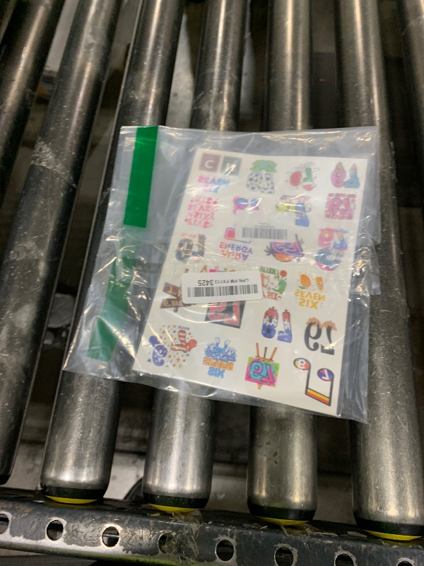 Photo 1 of 100Pcs 6 7 Meme Temporary Tattoos Stickers Set for Adults Teens, Funny Six Seven Waterproof Party Favors