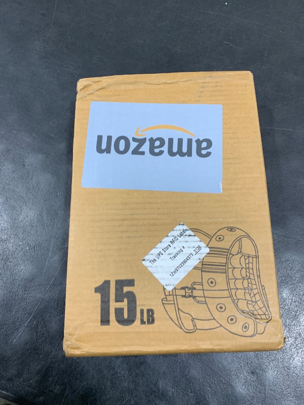 Photo 1 of NATURELUX Weighted Vest with Reflective Stripe and Adjustable Buckle Straps, Black, 15 lbs